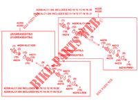 ANTRIEBSWELLE (DETAIL) für Kymco MXU 550I IRS 4X4 4T EURO 4